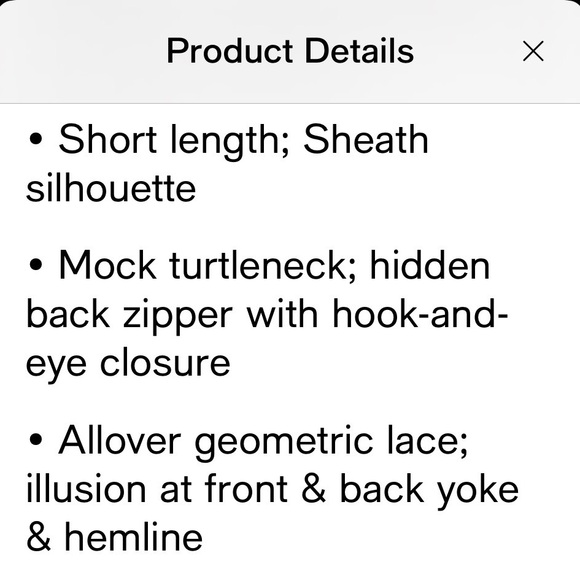 Laundry Geometric Red Lace Dress - Picture 3 of 8